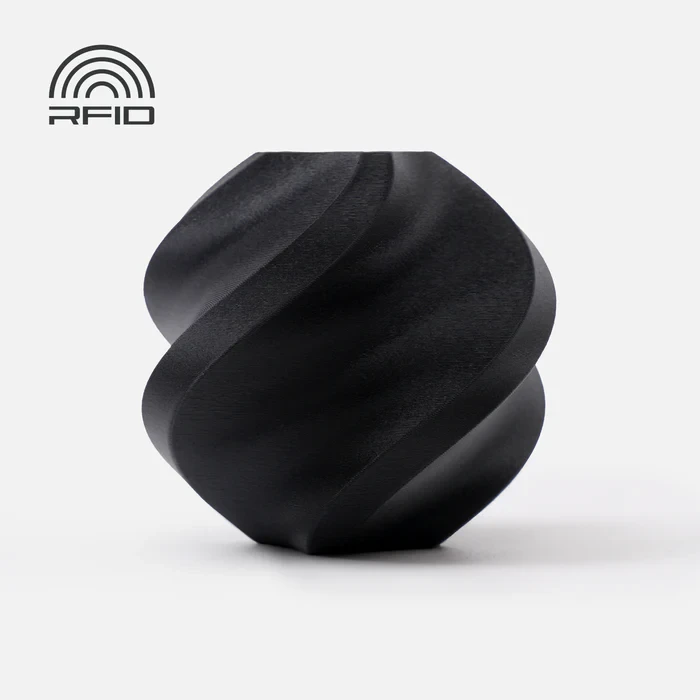 Пластик Bambu Lab PLA Matte без бабины 1 кг Черный (11101r)