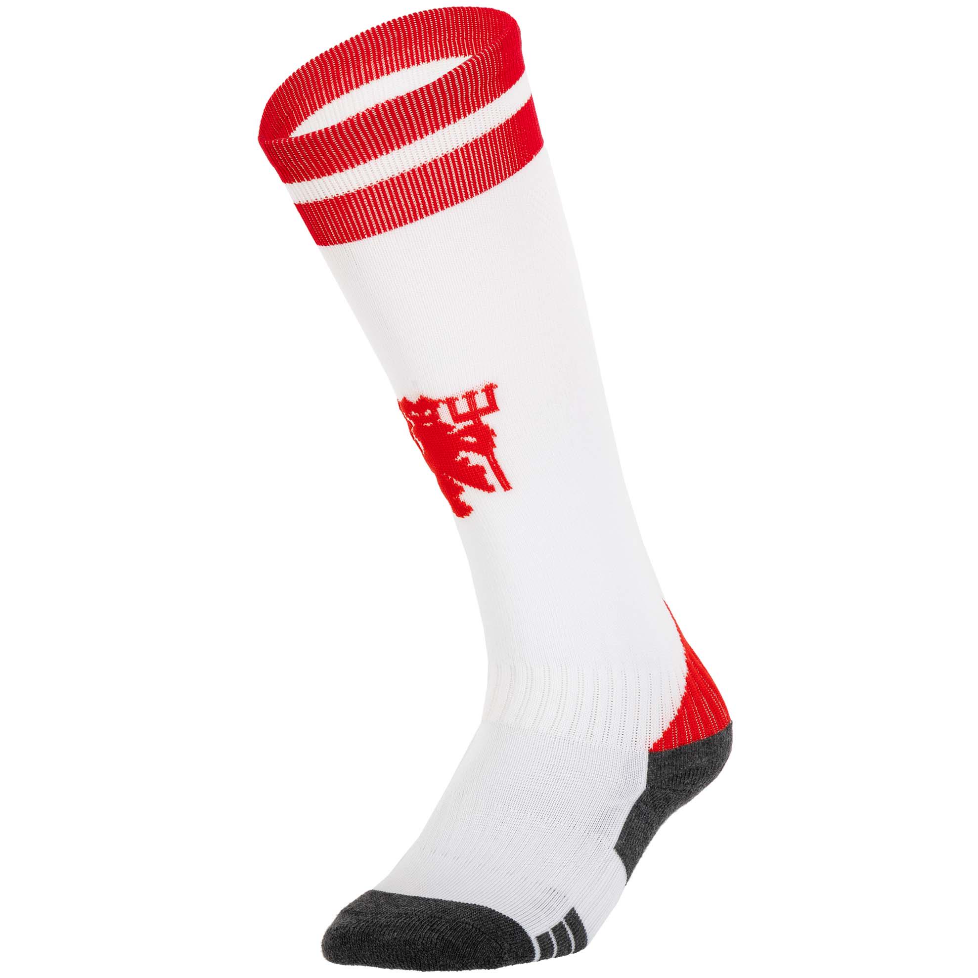 Гетри дитячі з символікою футбольного клубу SPOINT MANCHESTER UNITED HOME 2025 ETM2520-MU2 р. 34-38 Біло-червоний (ETM2520-MU2) - фото 2