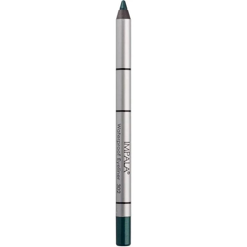 Карандаш для глаз водостойкий на пчелином воске Impala Waterproof Eyeliner 302 Изумрудный (477)