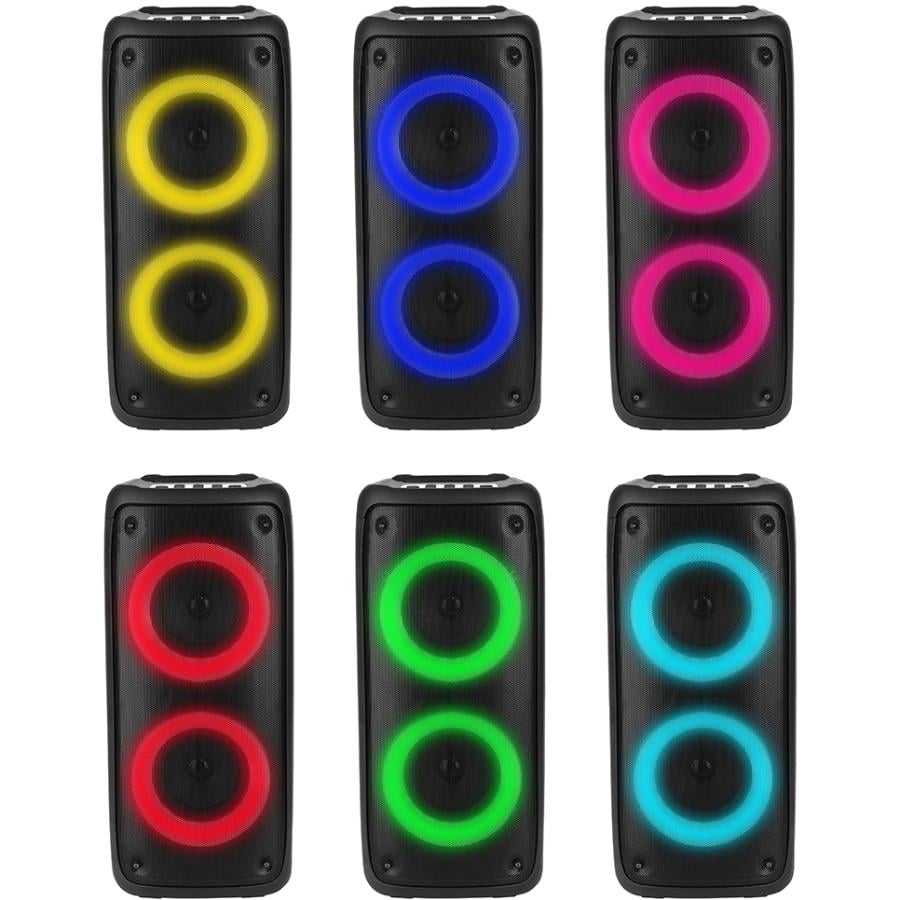 Портативная колонка беспроводная с микрофоном Media-Tech 40W 1.0 Bluetooth AUX microSD MP3 USB TWS караоке LED Black (MT3181) - фото 9 Портативная колонка беспроводная с микрофоном Media-Tech 40W 1.0 Bluetooth AUX microSD MP3 USB TWS караоке LED Black (MT3181) - фото 9