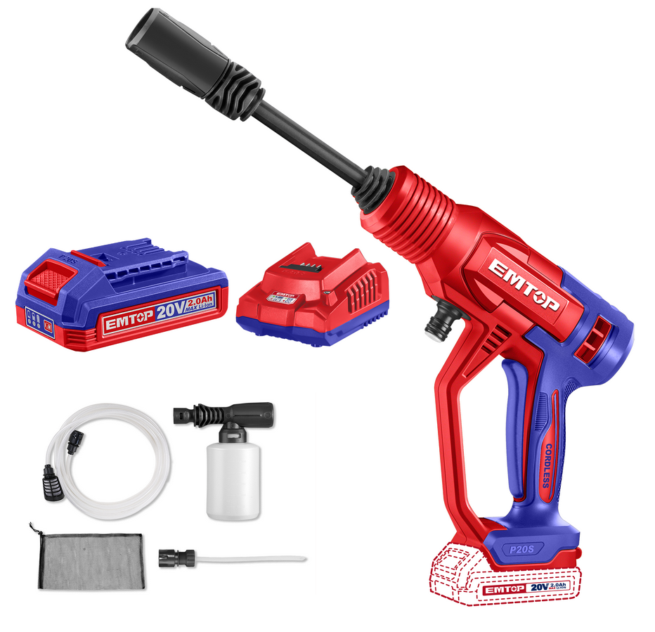 Мінімийка акумуляторна EMTOP ELPW20362 Мінімийка акумуляторна EMTOP ELPW20362