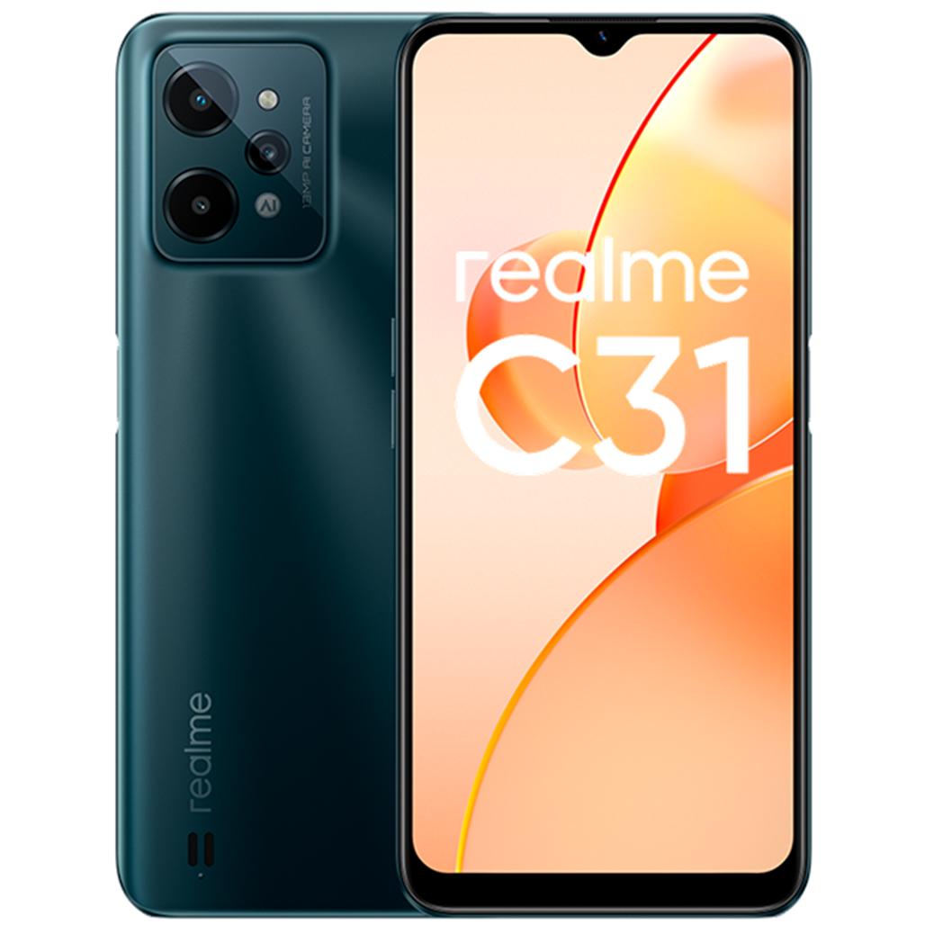 Смартфон Realme C31 3/32 GB Dark Green (68001) - фото 5