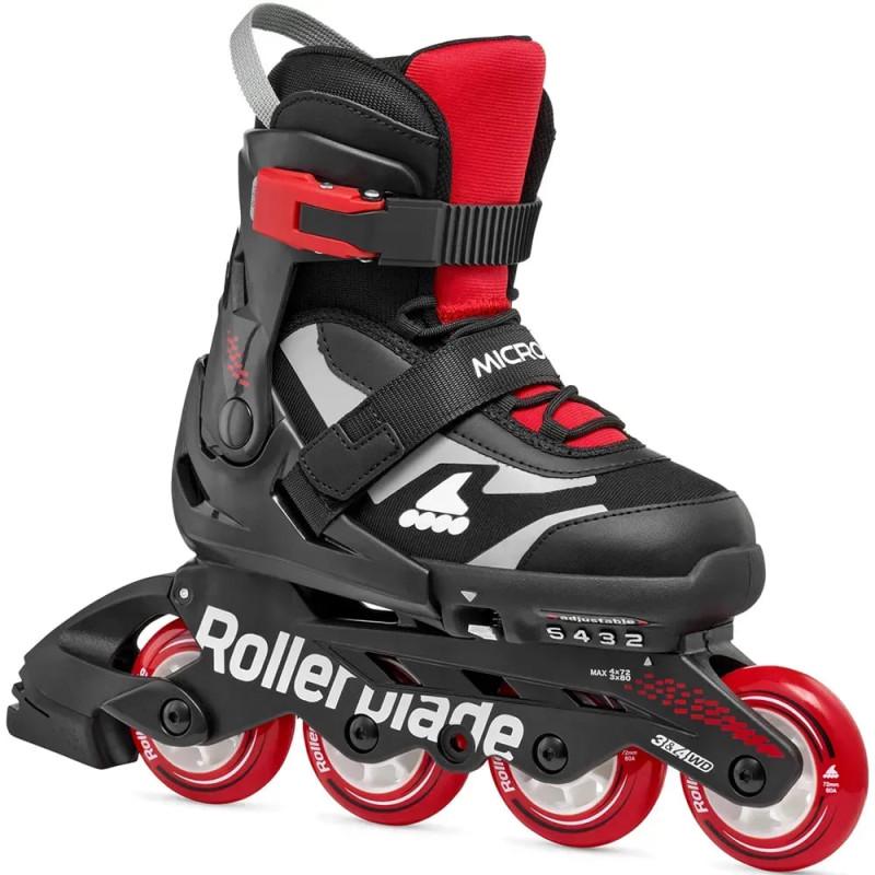 Ролики дитячі Rollerblade Microblade р. 28-32 Black/Red