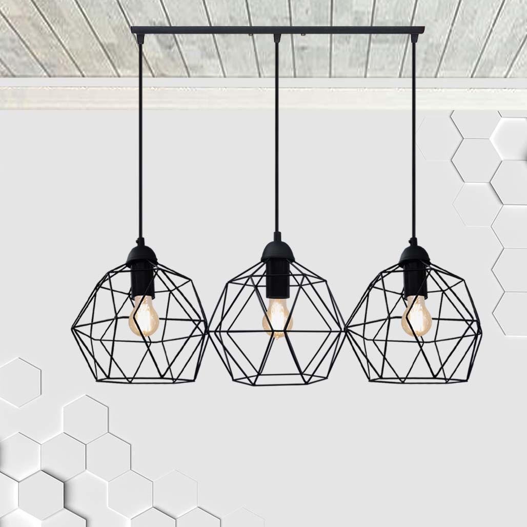 Люстра Levistella Anthill-3 Black