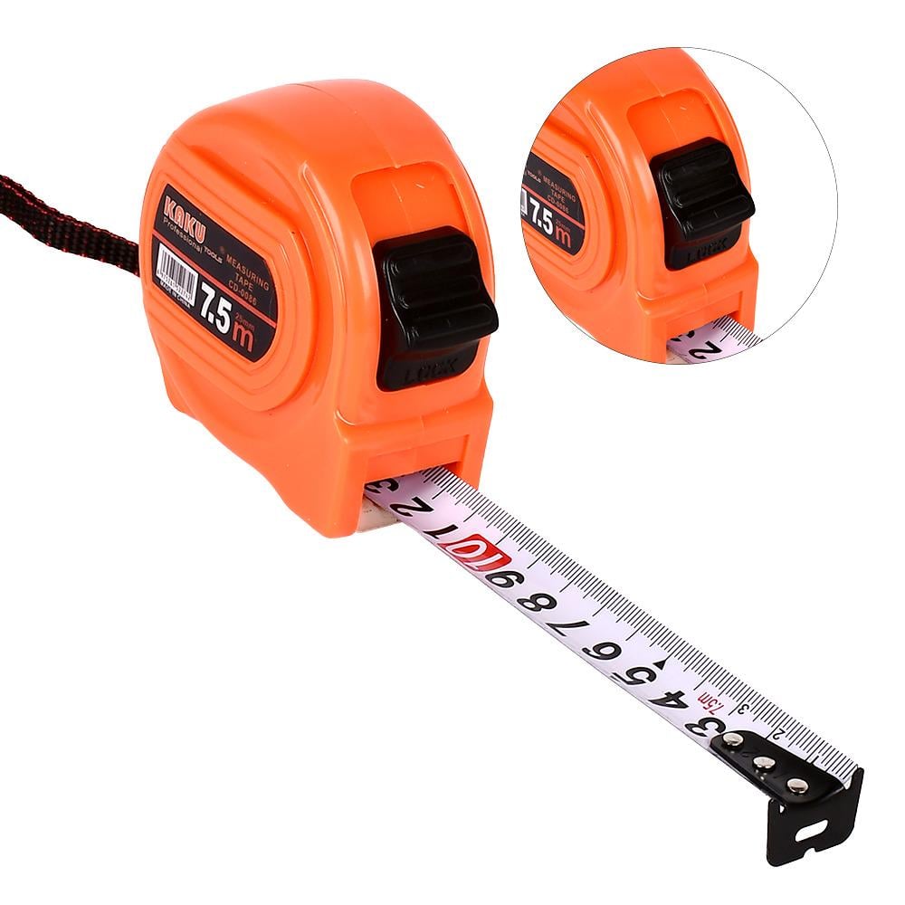 Рулетка с фиксатором 7,5м (R32184-7.5)