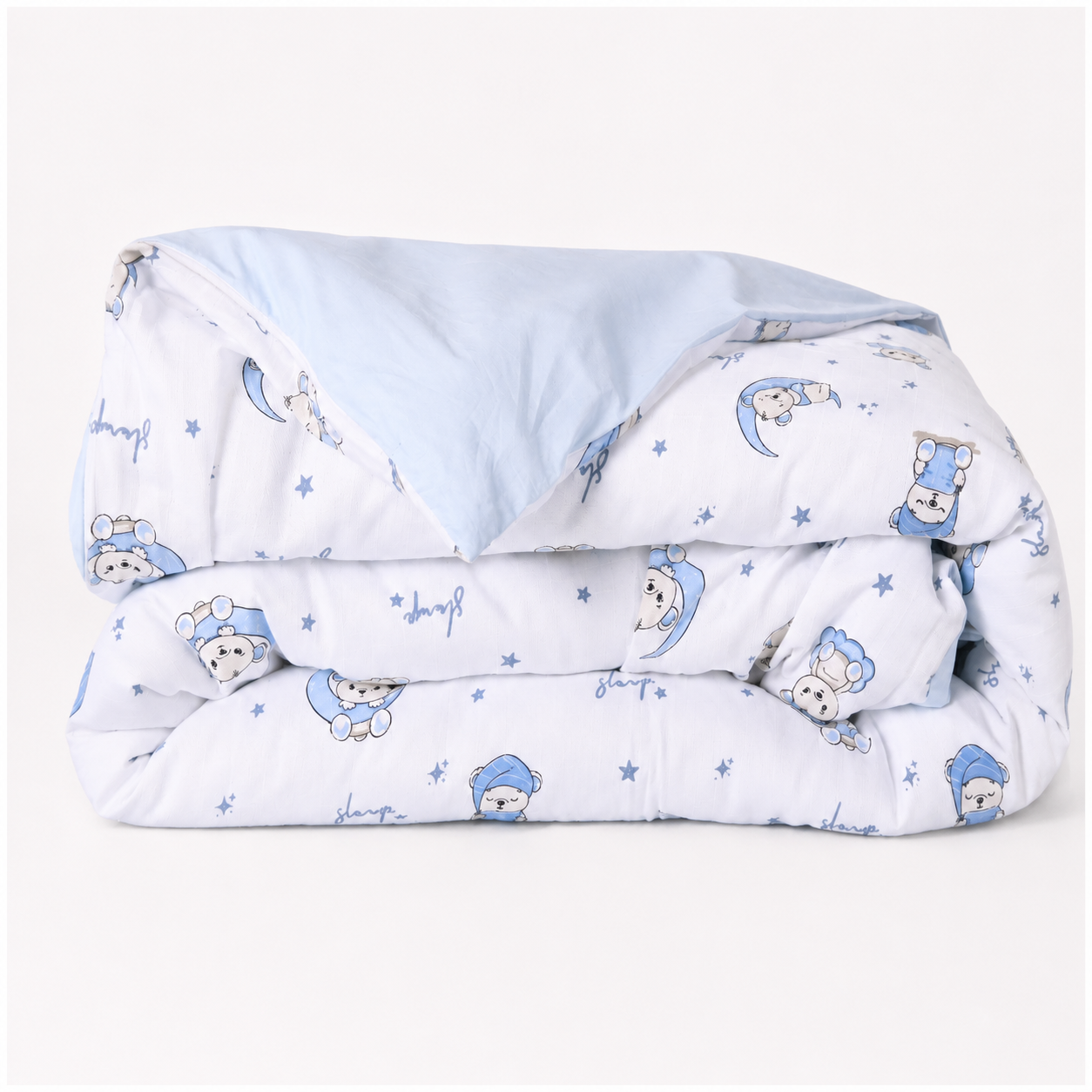 Пододеяльник PaniPava Sleepy Bear муслин-поплин 145х210 см (109721965)
