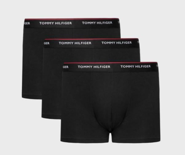 Набор трусов боксеров мужских Tommy Hilfiger PREMIUM ESSENTIALS 3 шт. S Черный (97442750)