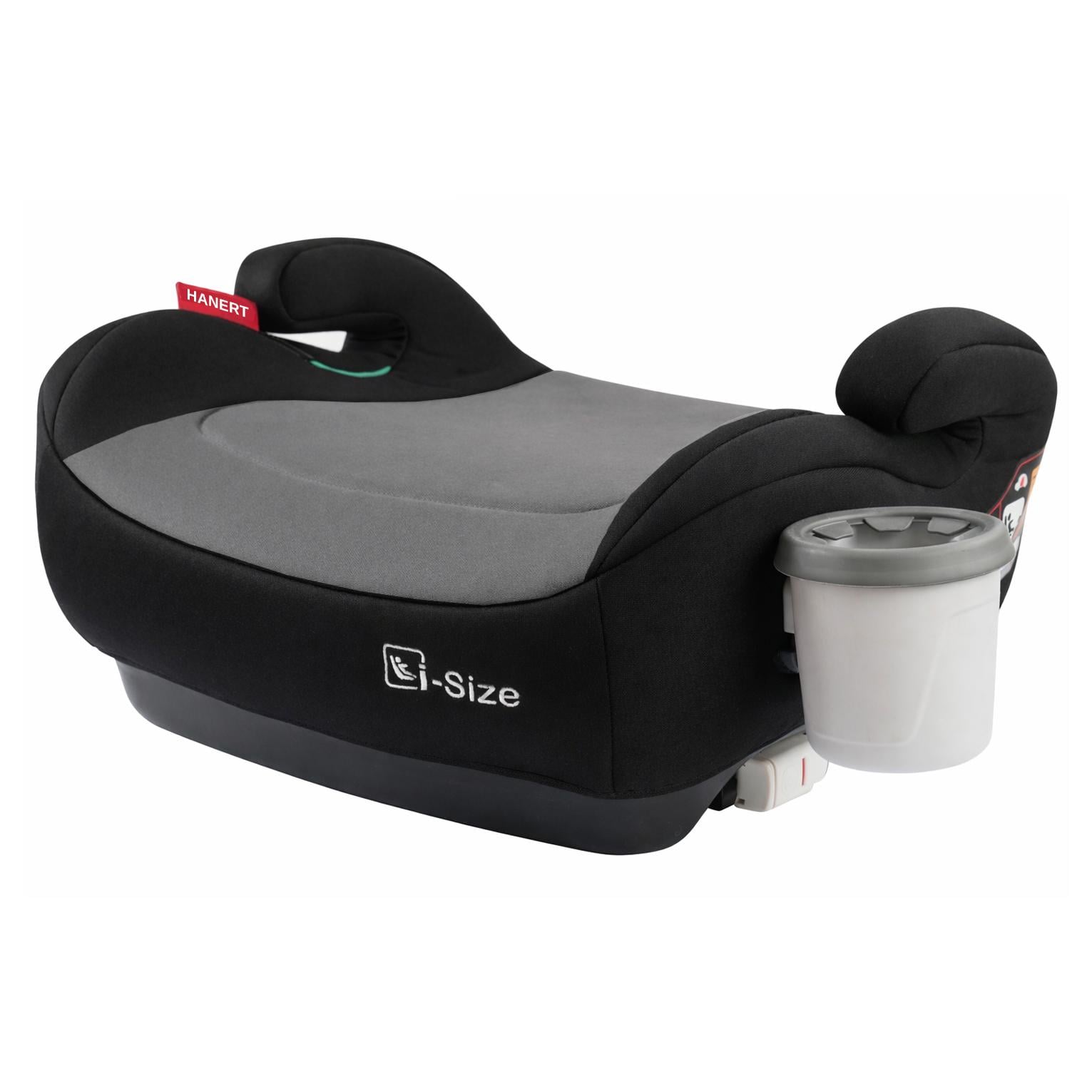 Автокресло бустер Hanert Junior i-Size Grey Isofix и подстаканник