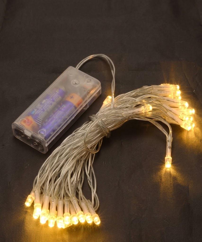 Гірлянда 30 LED 3 м на батарейках Білий (FFJ00188) Гірлянда 30 LED 3 м на батарейках Білий (FFJ00188)