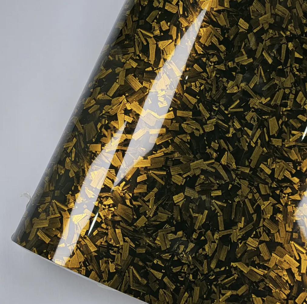 Плівка самоклеюча СONGSHANG під кований ломаний карбон супер глянець 50x150 см (2204986654)