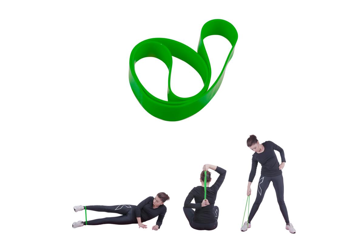 Лента-эспандер для упражнений inSPORTline Hangy Heavy 27,5 см Зеленый (278708) - фото 2 Лента-эспандер для упражнений inSPORTline Hangy Heavy 27,5 см Зеленый (278708) - фото 2