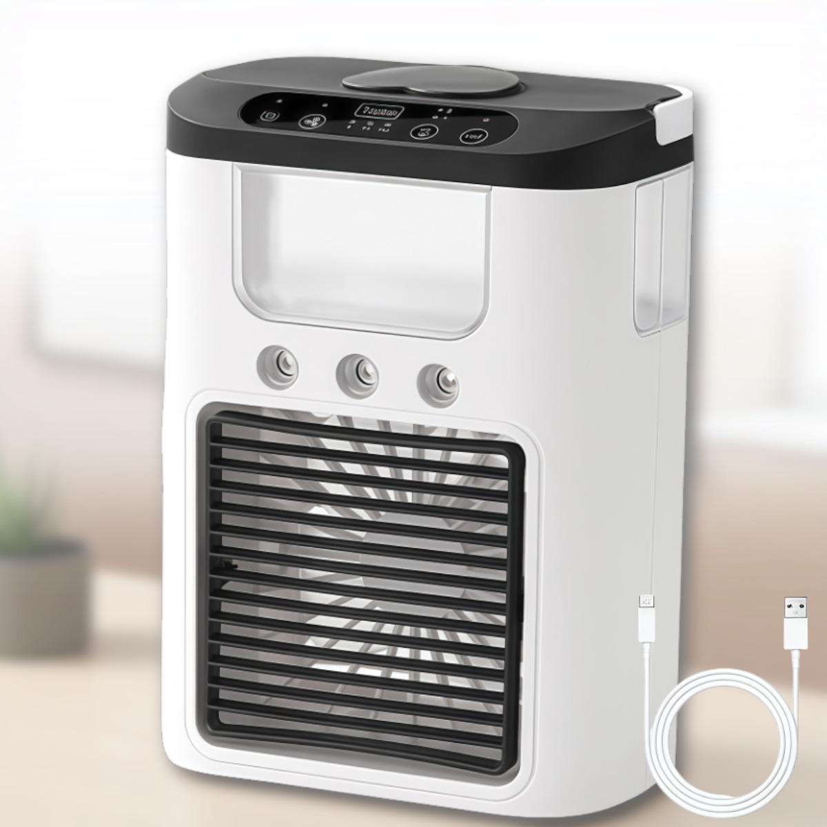 Кондиционер Ice Cooler с увлажнением и LED подсветкой 6 режимов (ICU30)