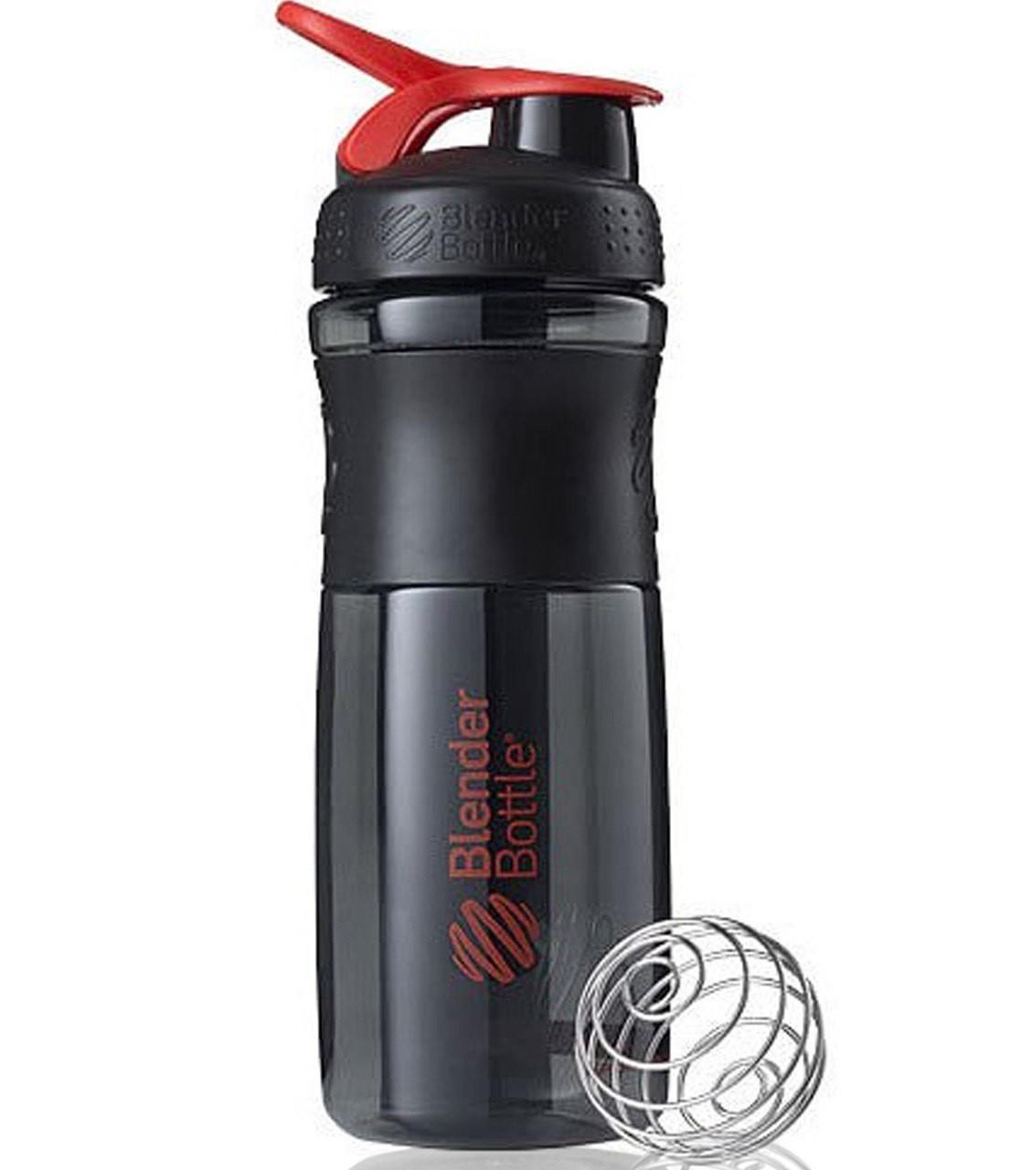 Шейкер спортивный BlenderBottle SportMixer 28 oz 820 мл Black/Red