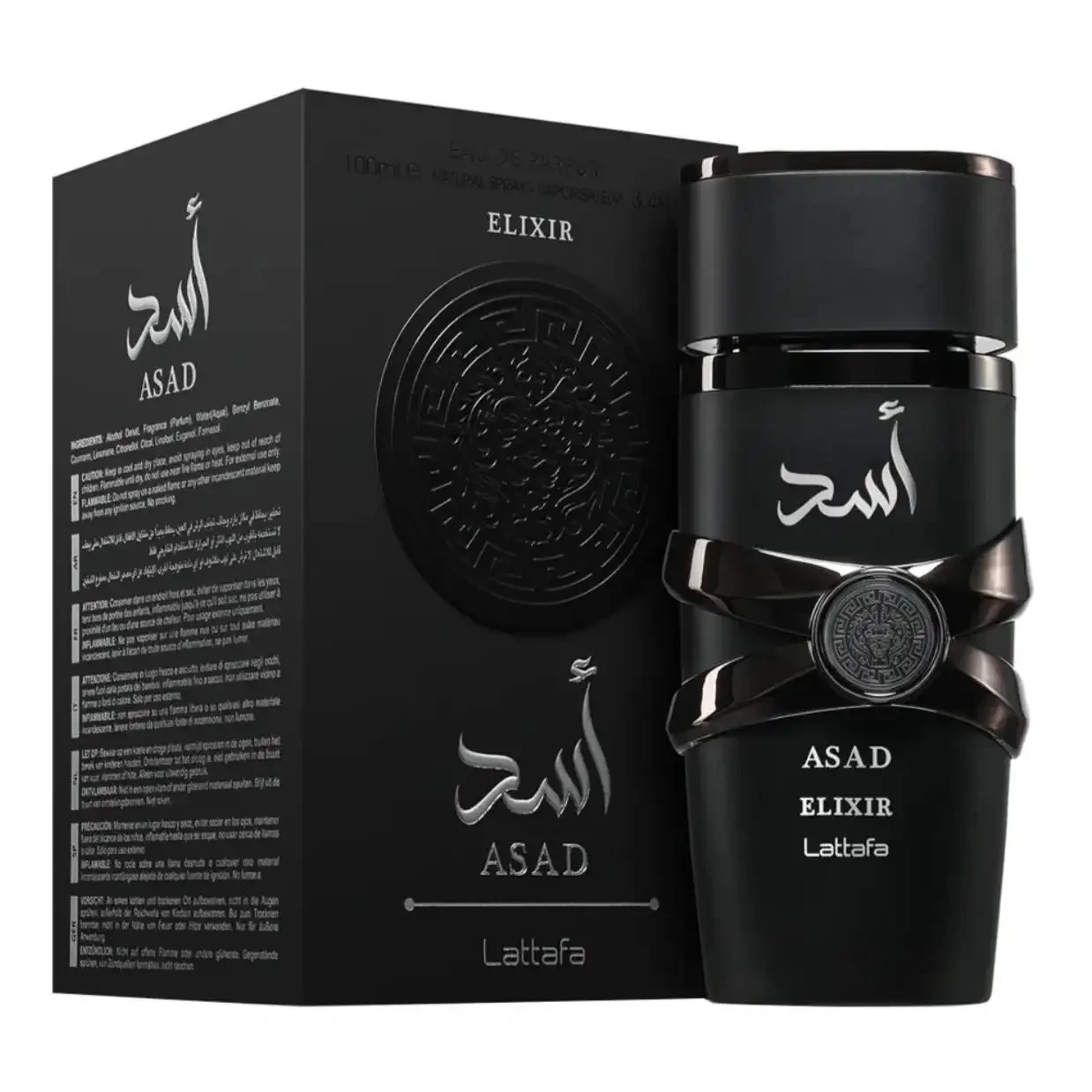 Парфюмерная вода мужская Lattafa Asad Elixir 100 мл (8135)