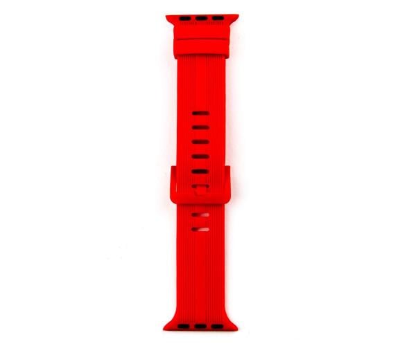 Ремешок для Apple Watch Band Silicone Shine 38/40/41 мм Red