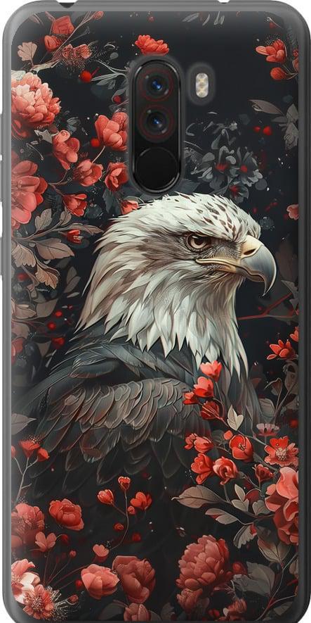 Чохол на Xiaomi Pocophone F1 Квітковий вартовий (6102u-1556-42517)