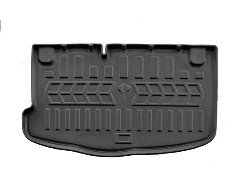 Коврик в багажник Stingray 3D нижний для Hyundai I-10 2008-2013 гг. Черный (126789)