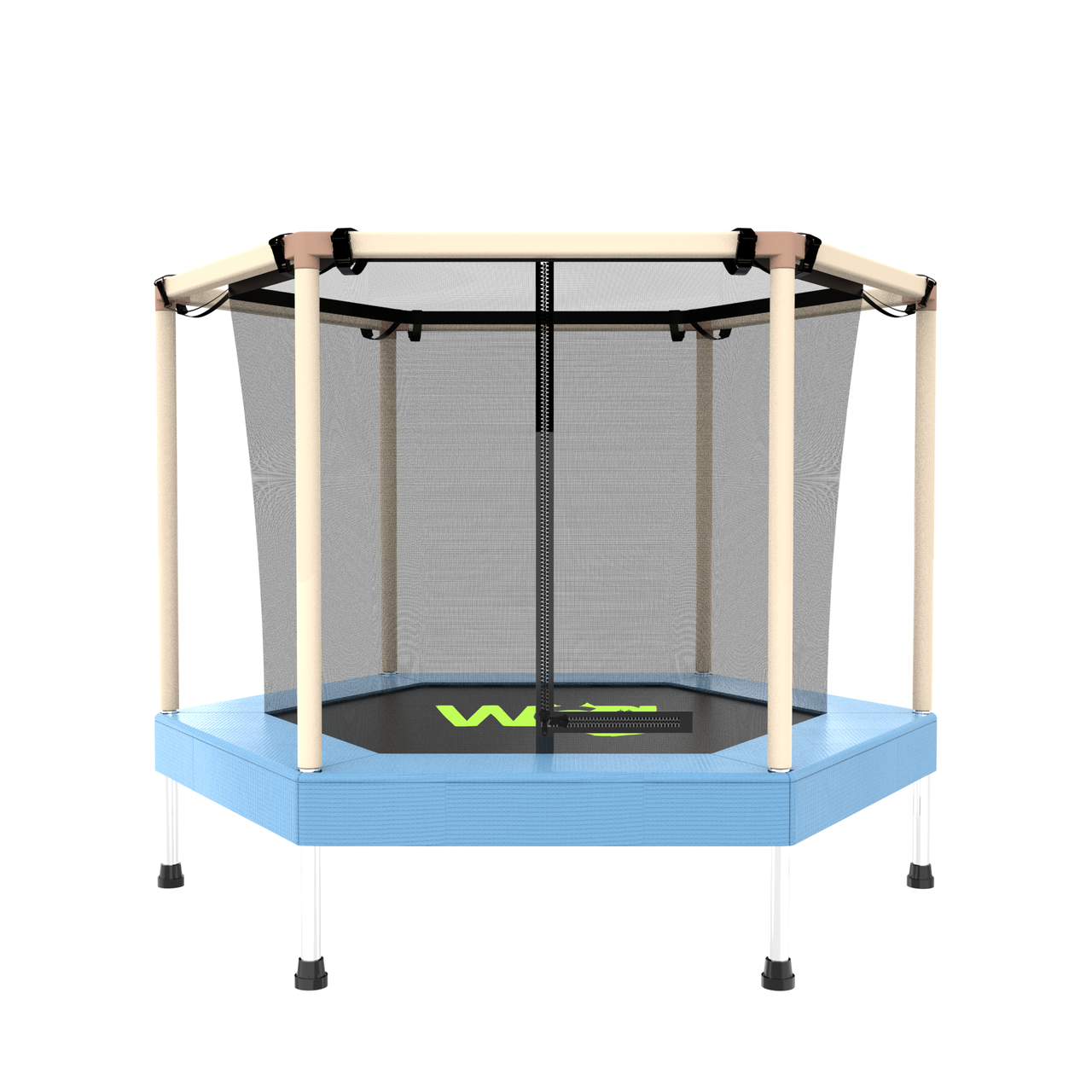 Батут-манеж WCG Hexi M шестигранный с сеткой 122 см (2371515303_tren_2) - фото 1 Батут-манеж WCG Hexi M шестигранный с сеткой 122 см (2371515303_tren_2) - фото 1