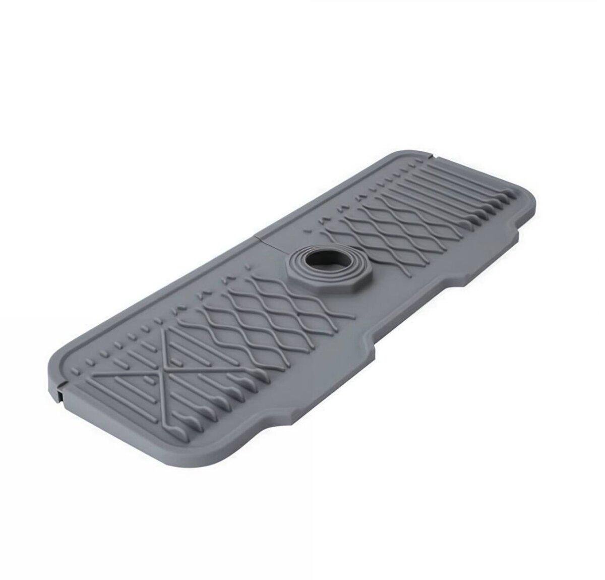 Силиконовый коврик для мойки Platinum RB2 433x150 Серый (PLTM-SP000049835) Силиконовый коврик для мойки Platinum RB2 433x150 Серый (PLTM-SP000049835)