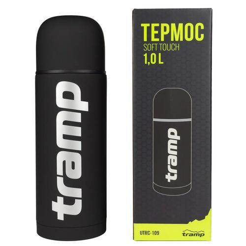 Термос Tramp Soft Touch 1,0 л 27,5х9х9 см Чорний (UTRC-109) - фото 7 Термос Tramp Soft Touch 1,0 л 27,5х9х9 см Чорний (UTRC-109) - фото 7