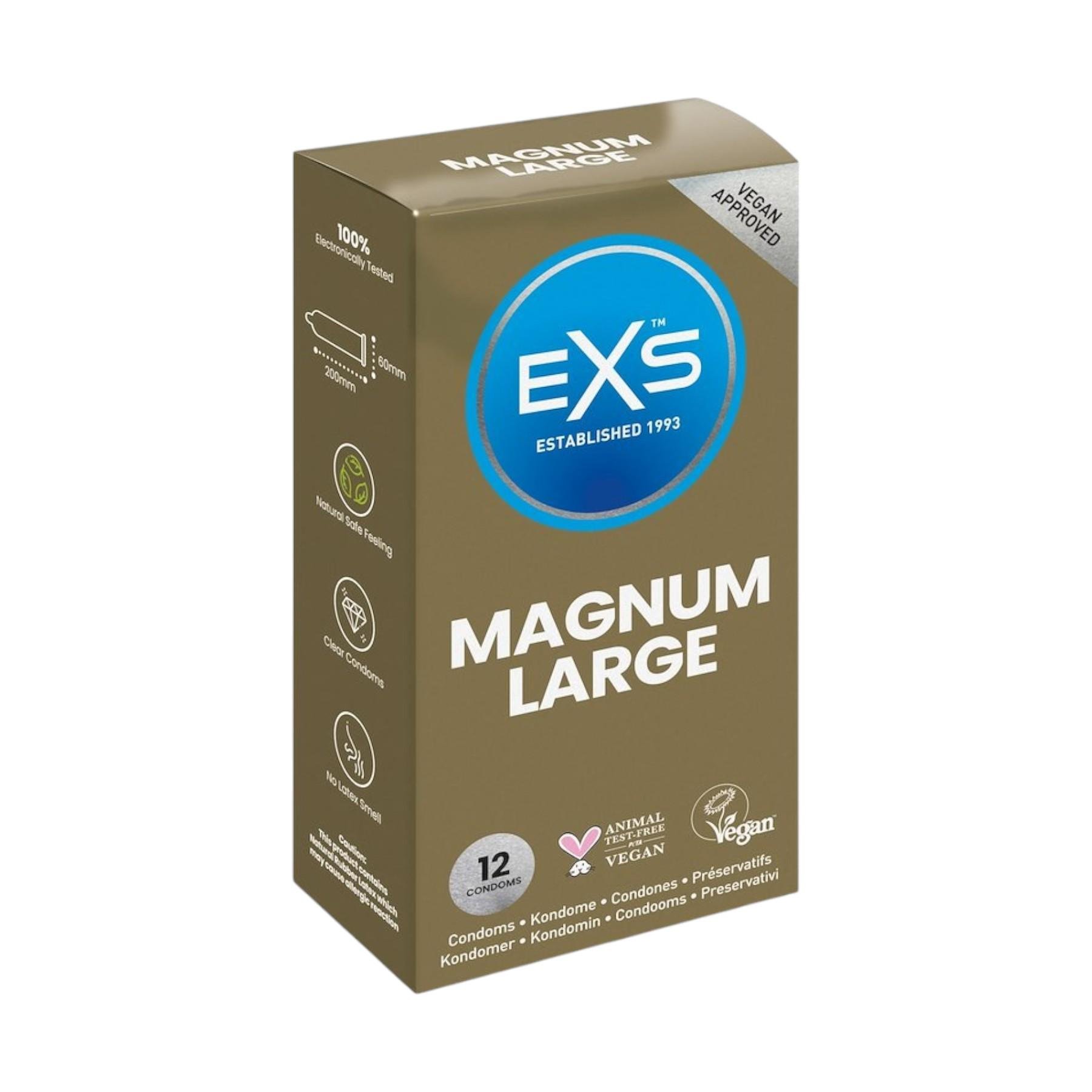 Презервативы увеличиные Magnum Extra Large EXS №12