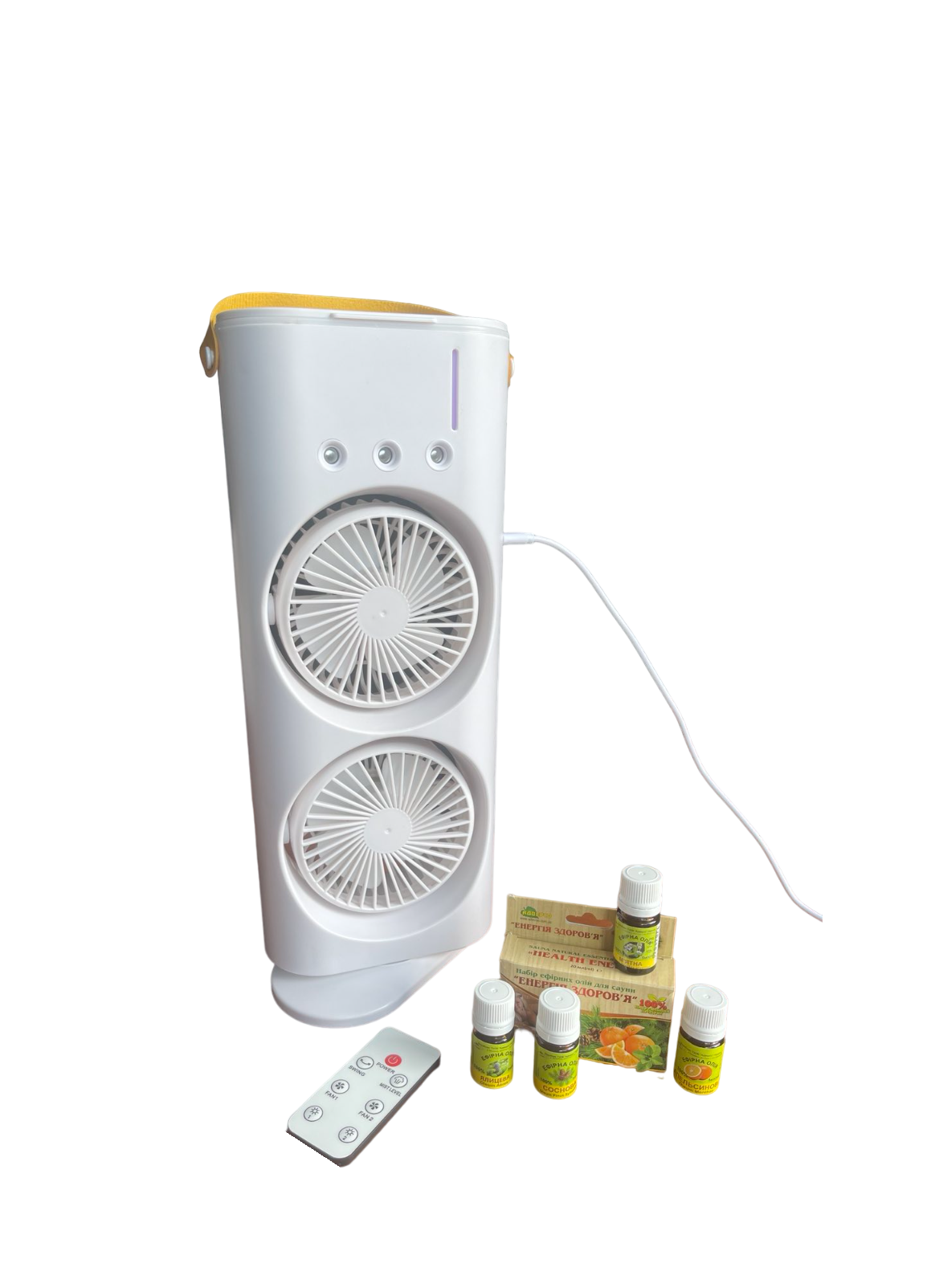 Аромадиффузор Double-ended Spray Fan з олійкою (25573974)