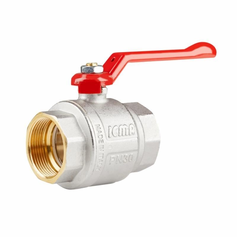 Кран кульовий Icma 1" 1/2 прямий №350 (33495302)