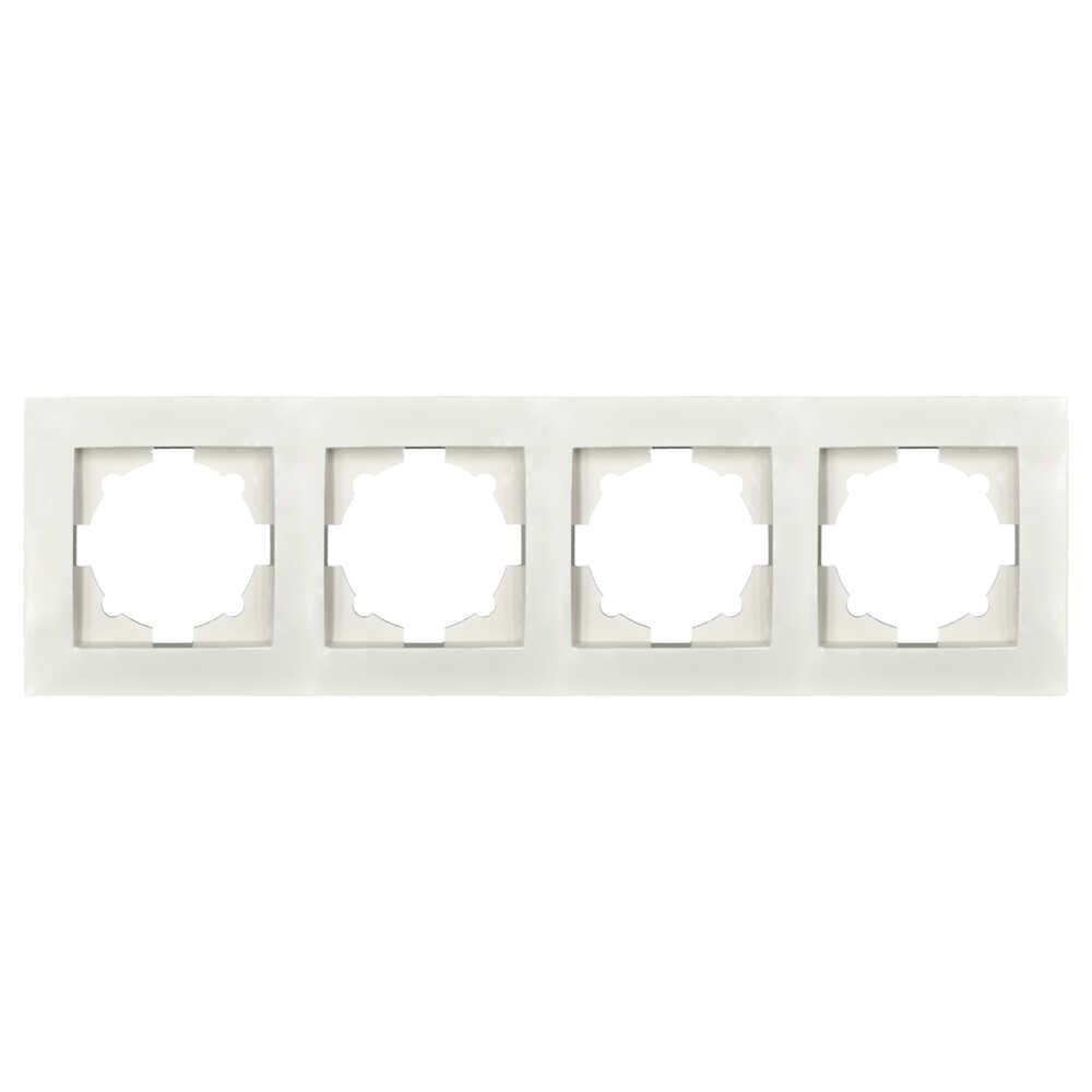 Рамка четырехместная EL-BI VEGA Белый (00000024621)