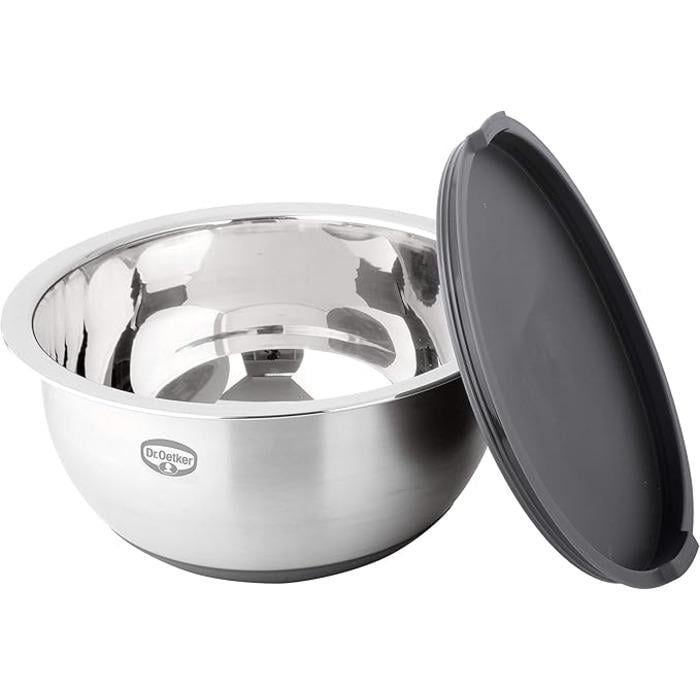 Миска с крышкой Dr. Oetker нержавеющая сталь d 24 см 5 л (2641734)