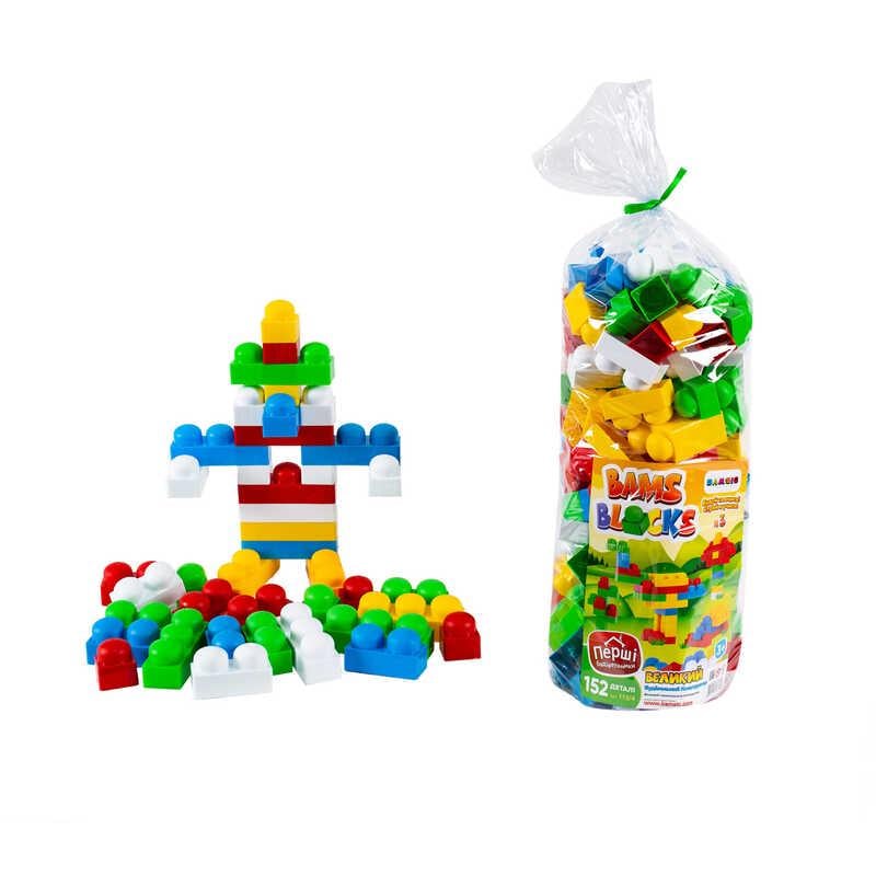 Набор детский Конструктор Bamsiblock №3 Bamsic 115/4 152 детали (92989) Набор детский Конструктор Bamsiblock №3 Bamsic 115/4 152 детали (92989)