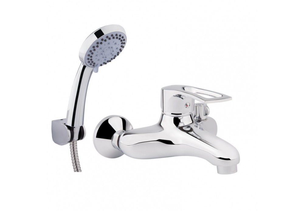 Смеситель для ванной Q-tap Hansberg CRM 006 NEW