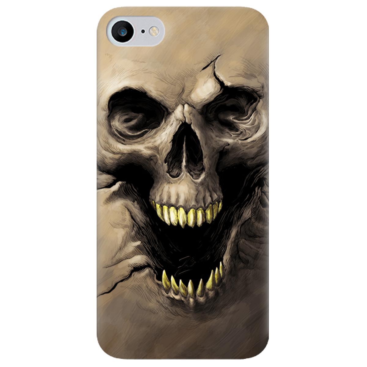 Силіконовий чохол Zorrov для Apple iPhone SE 2020 - Skull (14090040056087392)