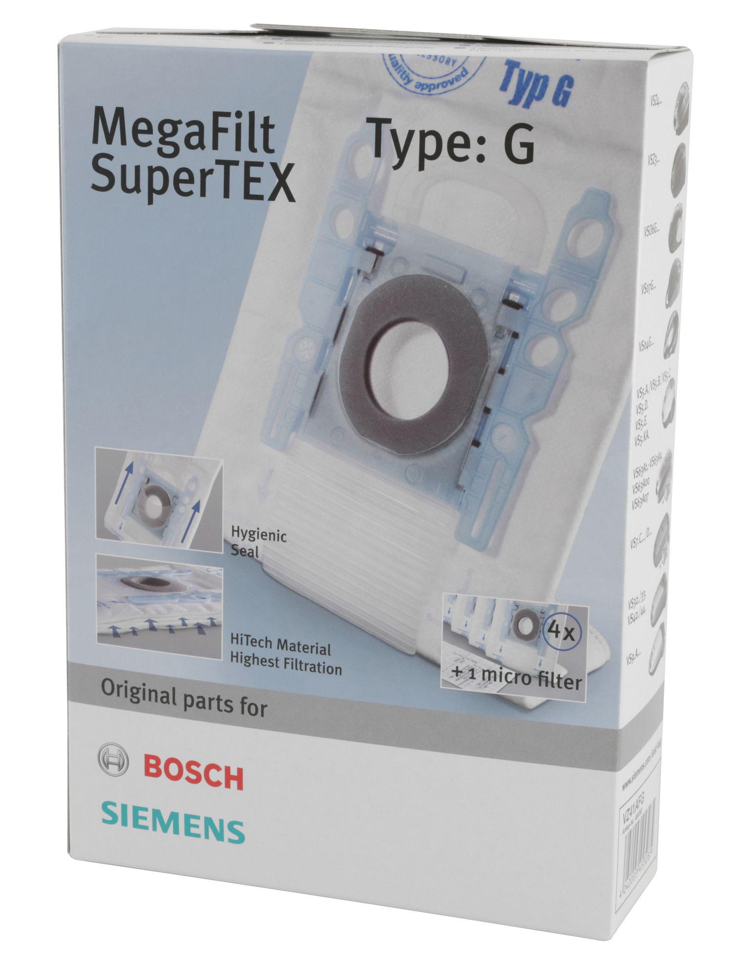 Мішок для пилососа Bosch тип G (VAC207BO)
