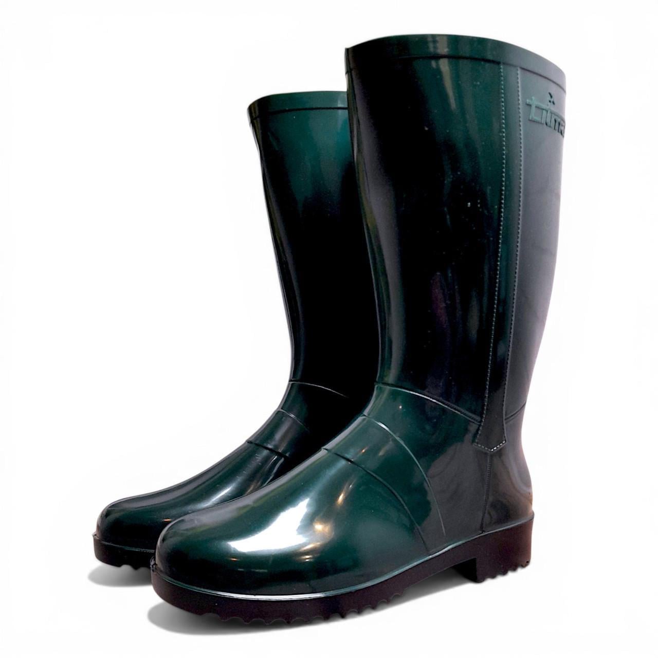 Сапоги резиновые женские Litma р. 41/42 27 см Зеленый (3001879134)