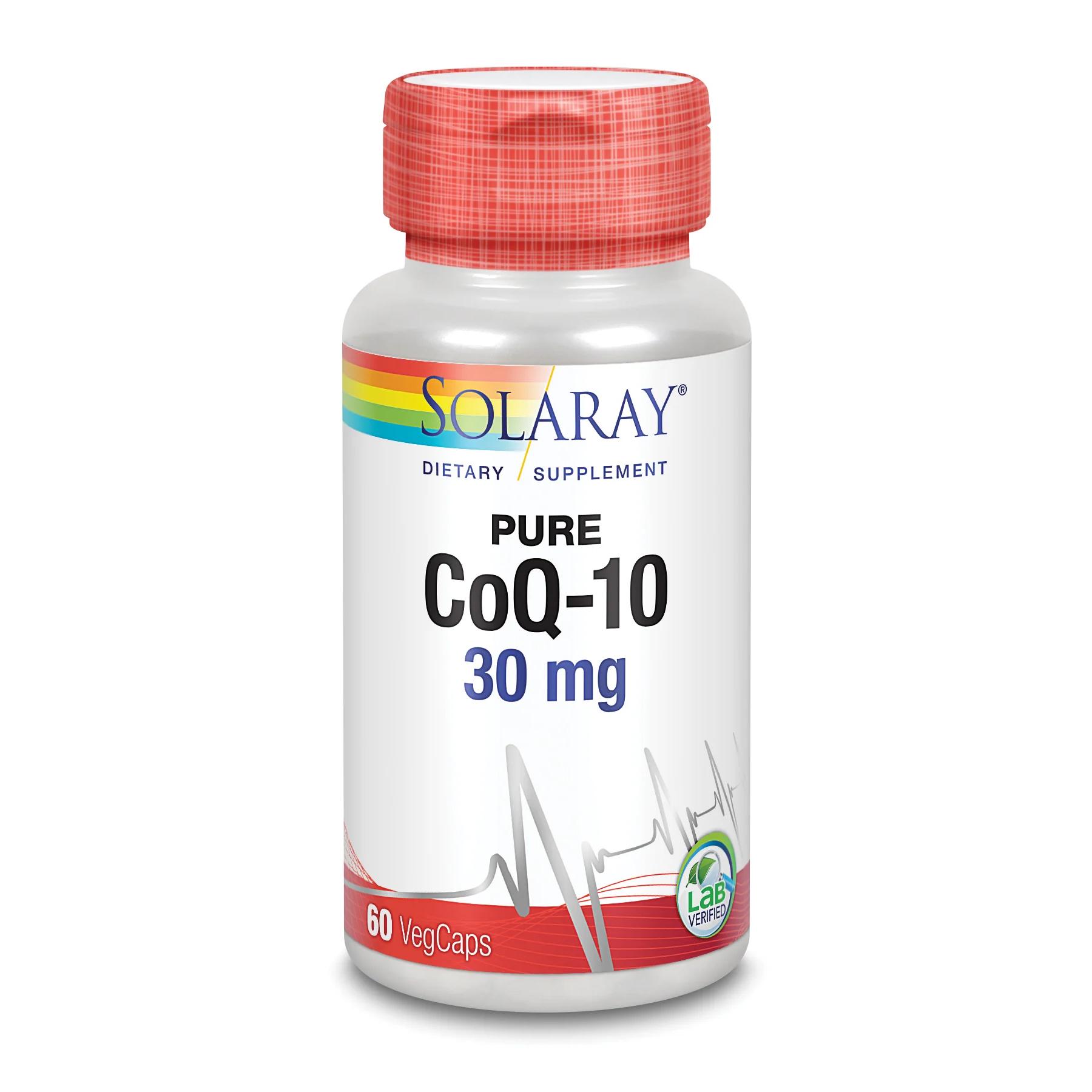 Натуральная добавка Pure CoQ10 30 mg 60 vcaps (2022-10-1792)
