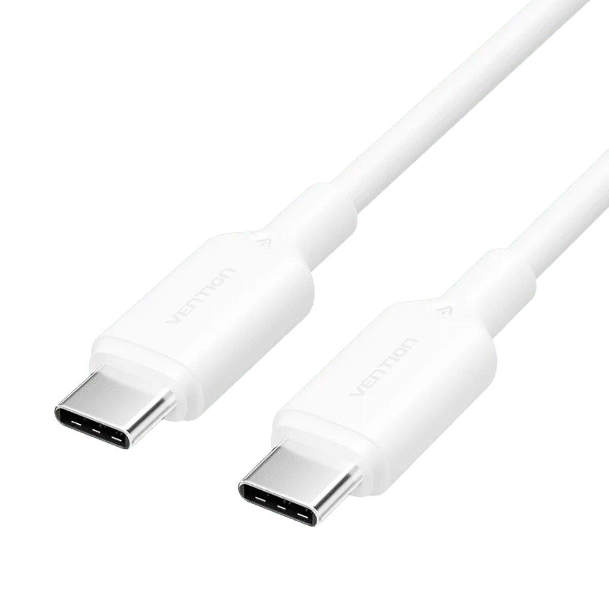 Кабель Vention USB 2.0 Type-C 3A 1 м White (TRCWF)