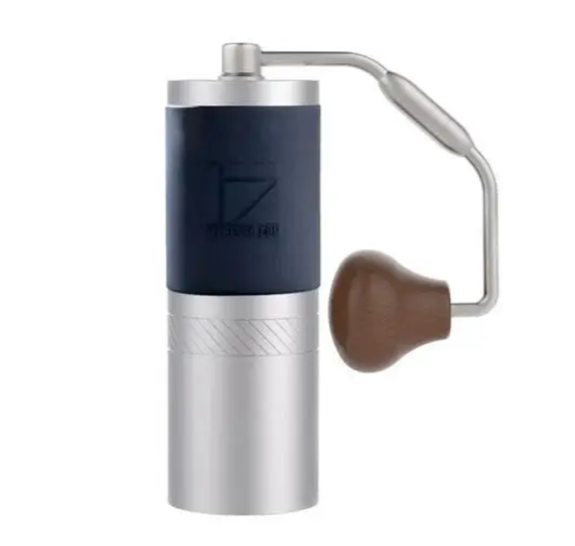 Кофемолка механическая 1Zpresso J алюминиевая с регулировкой степени помола со стальными жерновами (1jx85)