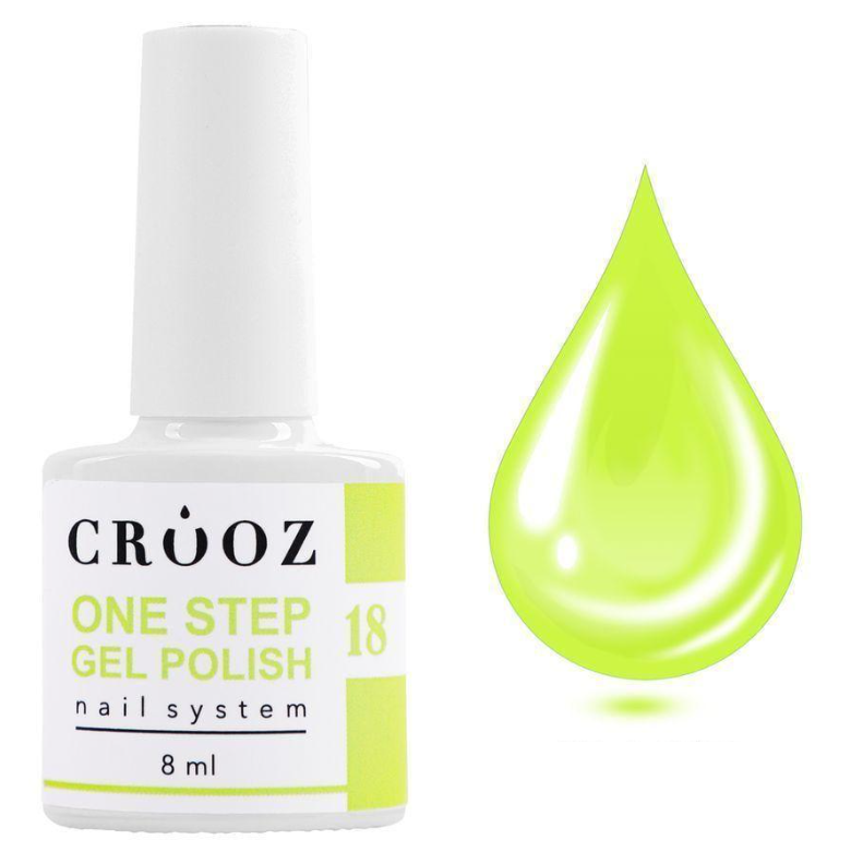 Гель-лак однофазный Crooz One Step Gel Polish №18 8 мл Гель-лак однофазный Crooz One Step Gel Polish №18 8 мл