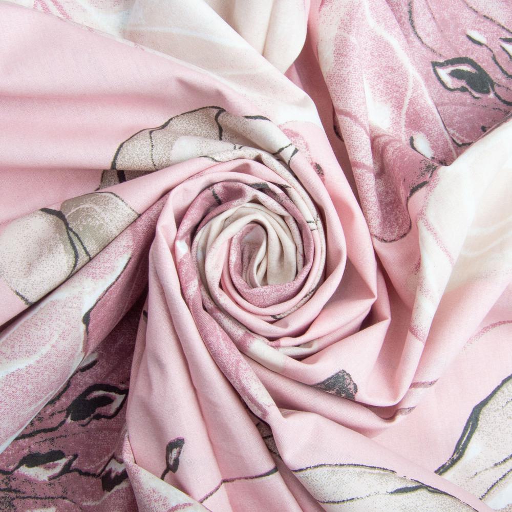 Ткань бязь ранфорс для постельного белья Прима 130 гр/м2 240 см Пудра (7.22280/43) Ткань бязь ранфорс для постельного белья Прима 130 гр/м2 240 см Пудра (7.22280/43)