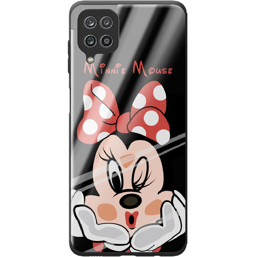 Чохол BoxFace Samsung M325F Galaxy M32 Lady M Чорний силікон зі склом (42962-cc59-44203)