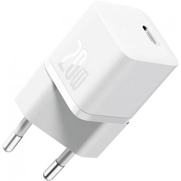 Зарядное устройство BASEUS GaN5 Fast Charger 1C 20W White (CCGN050102)