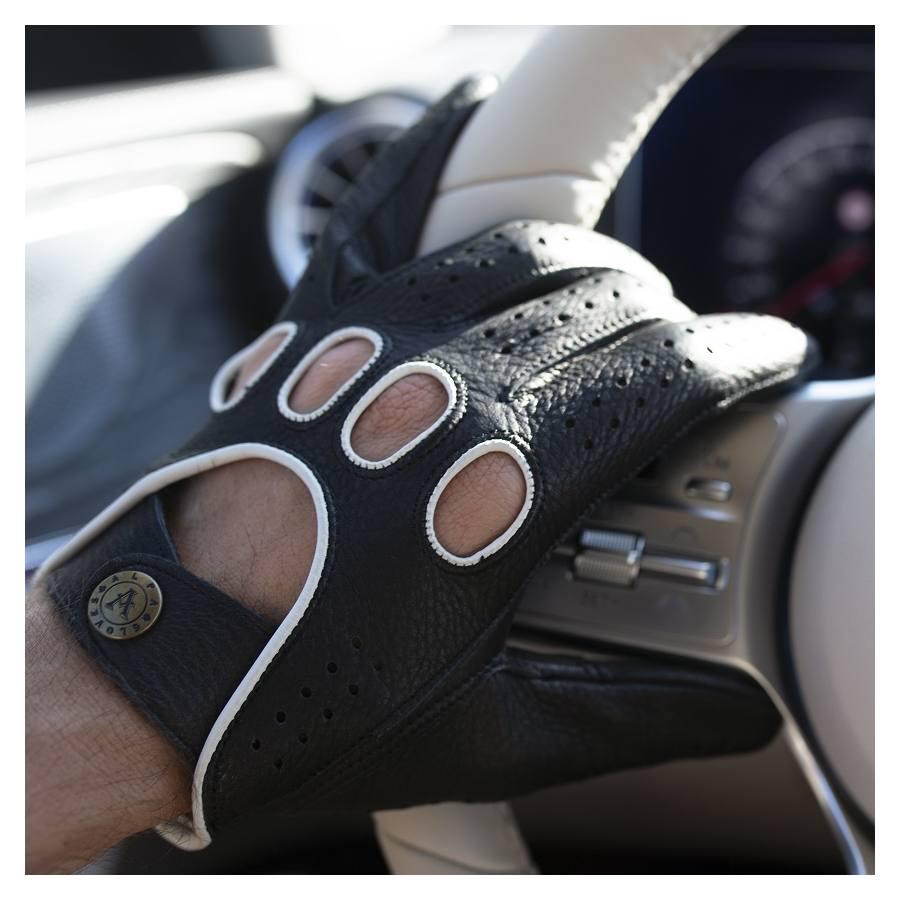 Перчатки мужские Alpa Gloves 8015-15 автомобильные натуральная кожа р. 8,5 Черный (28675943) - фото 2 Перчатки мужские Alpa Gloves 8015-15 автомобильные натуральная кожа р. 8,5 Черный (28675943) - фото 2