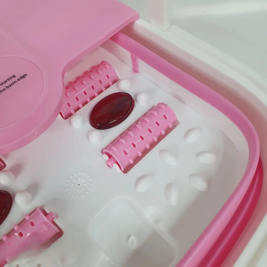Ванна гідромасажна Multifunction Footbath для ніг з підігрівом води (F-31-Pink) - фото 10