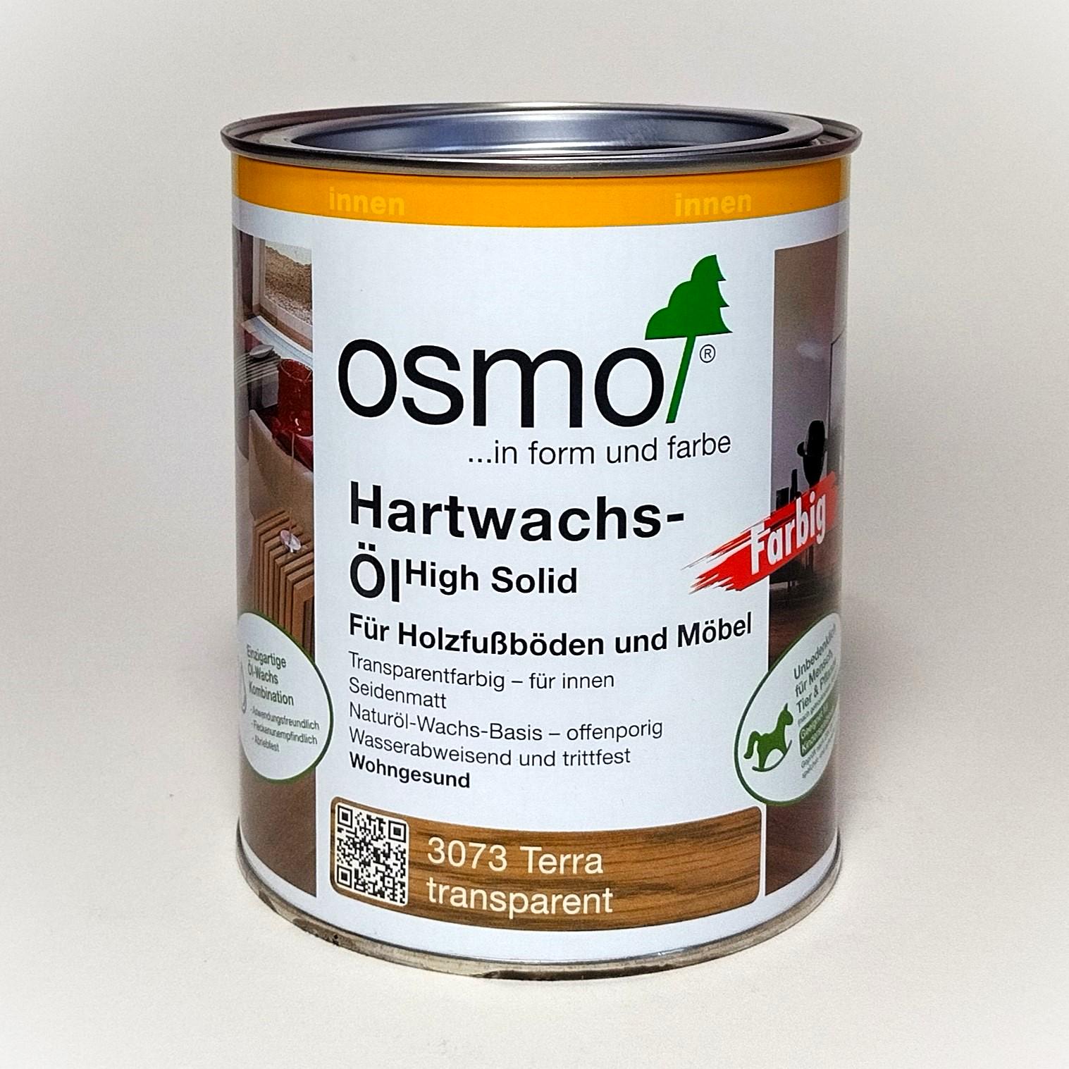 Масло с твердым воском Osmo Hartwachs-Öl Farbig цветное прозрачное 0,75 л Терра (3073-075) Масло с твердым воском Osmo Hartwachs-Öl Farbig цветное прозрачное 0,75 л Терра (3073-075)