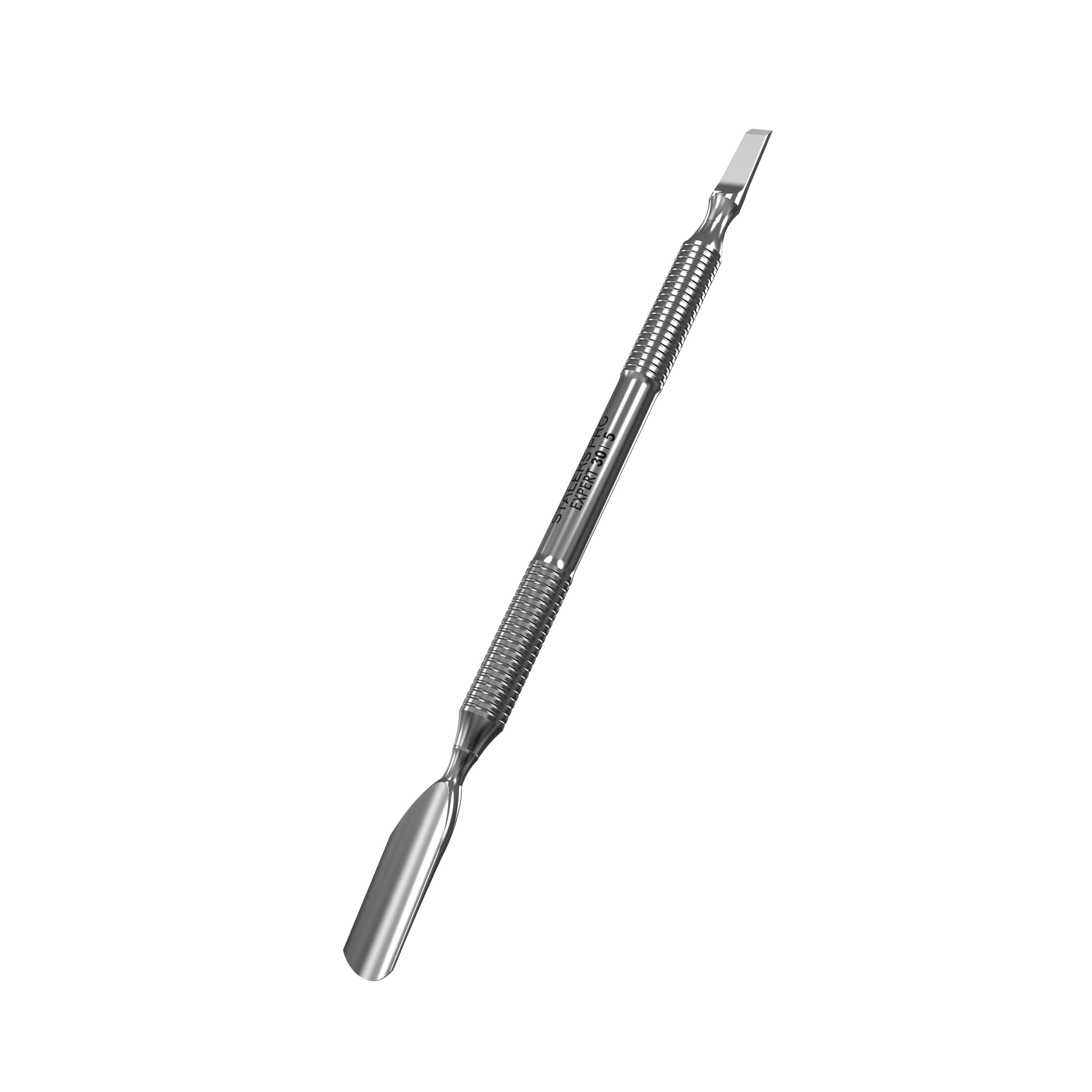 Лопатка маникюрная STALEKS EXPERT 30 TYPE 5 пушер округлый широкий и лопасть прямая (PE-30/5) Лопатка маникюрная STALEKS EXPERT 30 TYPE 5 пушер округлый широкий и лопасть прямая (PE-30/5)