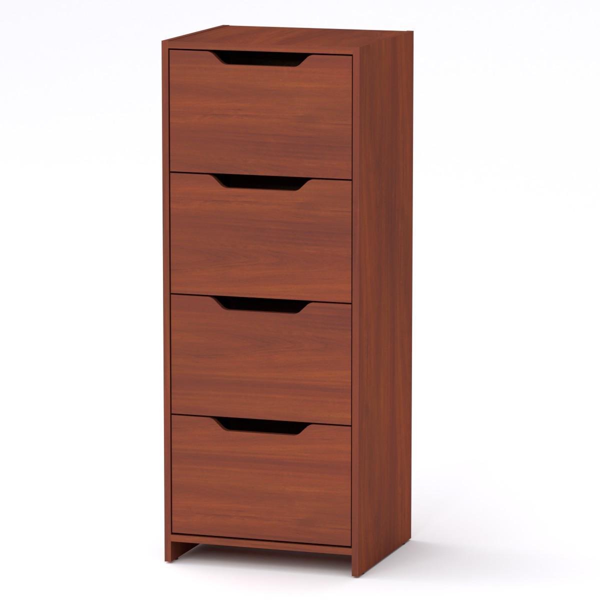 Комод высокий МеблиКо С 48х42х123 см Яблоня (k-1703-7) - фото 1 Комод высокий МеблиКо С 48х42х123 см Яблоня (k-1703-7) - фото 1