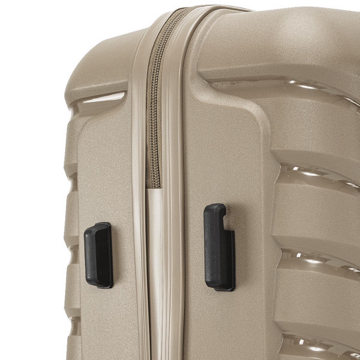 Чемодан полипропиленовый Wings PHX01 средний Шампань (Wp00546) - фото 6