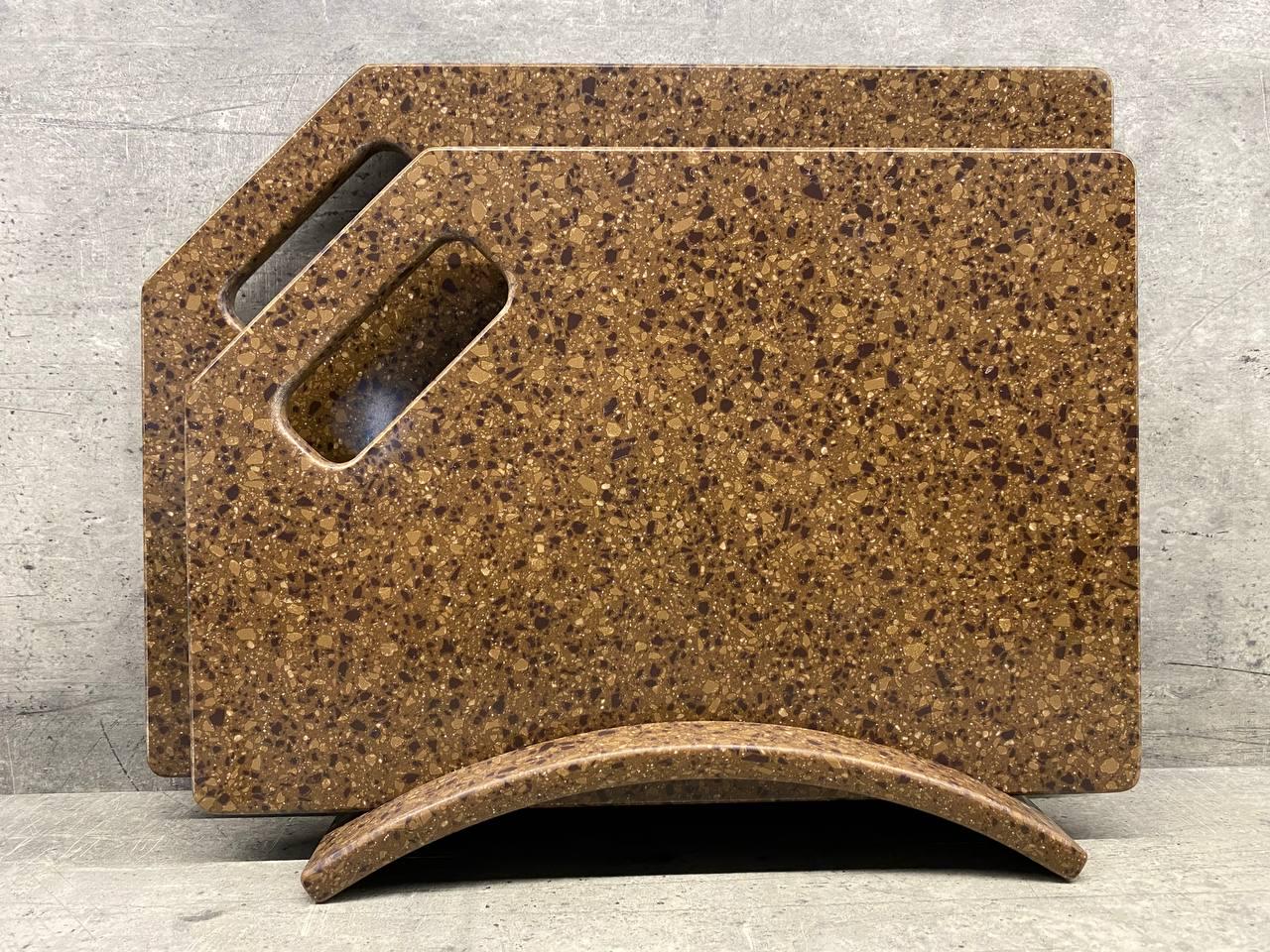 Набір кухонних дощок Rembrandt Desertcastle зі штучного акрилового каменю 2 шт. (23854545) Набір кухонних дощок Rembrandt Desertcastle зі штучного акрилового каменю 2 шт. (23854545)