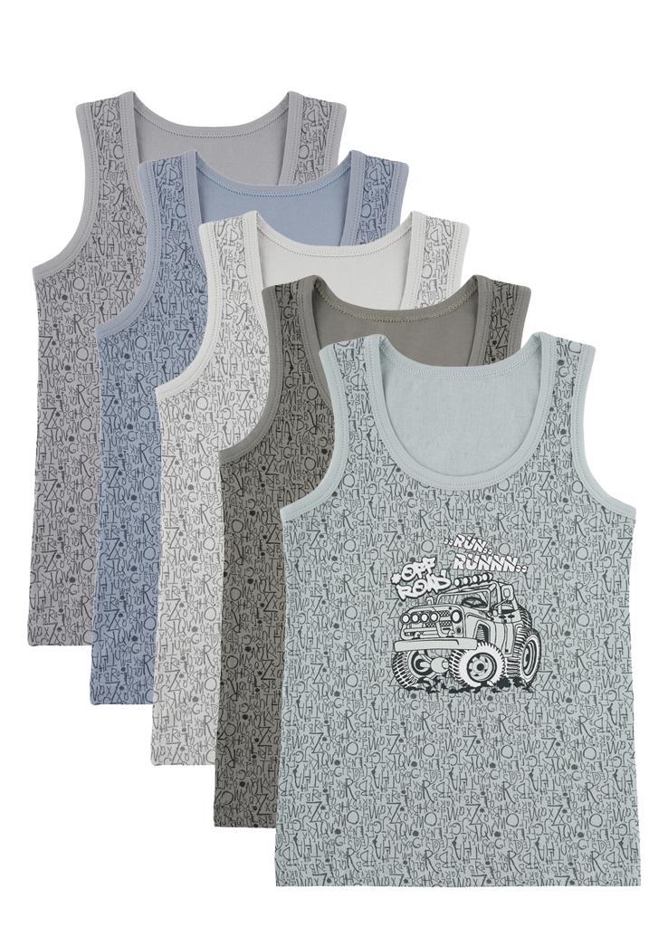 Майка для хлопчика Donella 7781B17 6/7 років 122-128 см Асорті (72103)