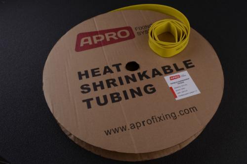 Трубка термоусаджувальна Apro 1 мм 200 м Жовтий
